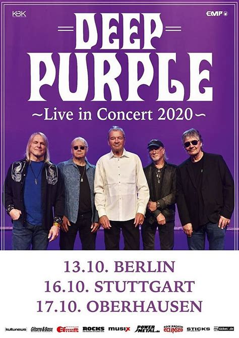 deep purple tour dates 2022 oberhausen